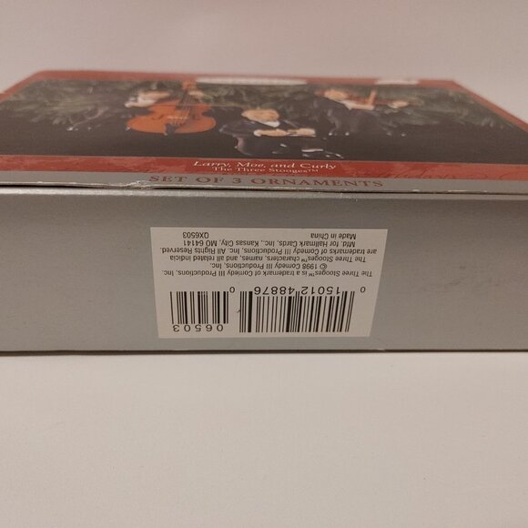 HALLMARK Keepsake Ornament The Three Stooges Larry, Moe, and Curly SET/ 3 1998 - Picture 6 of 10